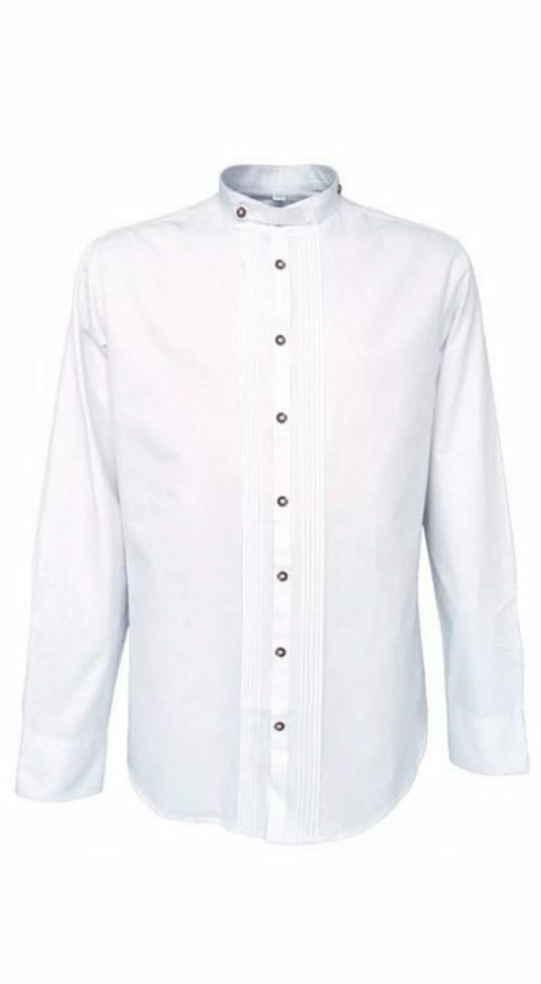 OS-Trachten Trachtenhemd Trachtenhemd Langarm Extra Ole in Weiß von OS-Trac günstig online kaufen