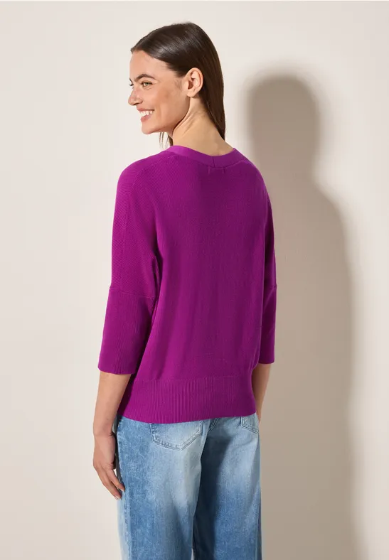 Cecil Cardigan, mit Struktur und Knopfleiste günstig online kaufen