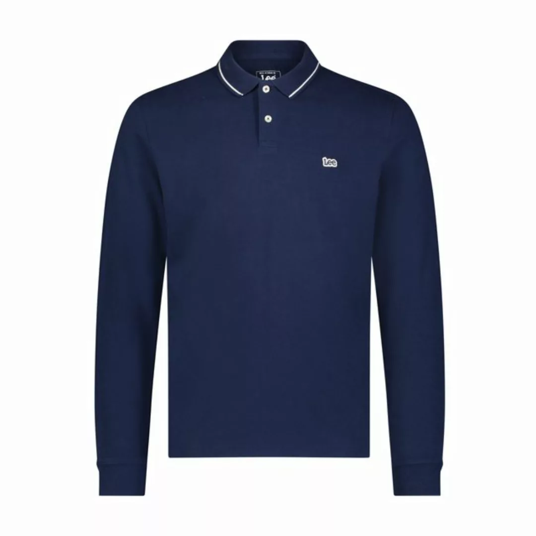 Lee® Langarmshirt LS PIQUE POLO mit Logodruck günstig online kaufen