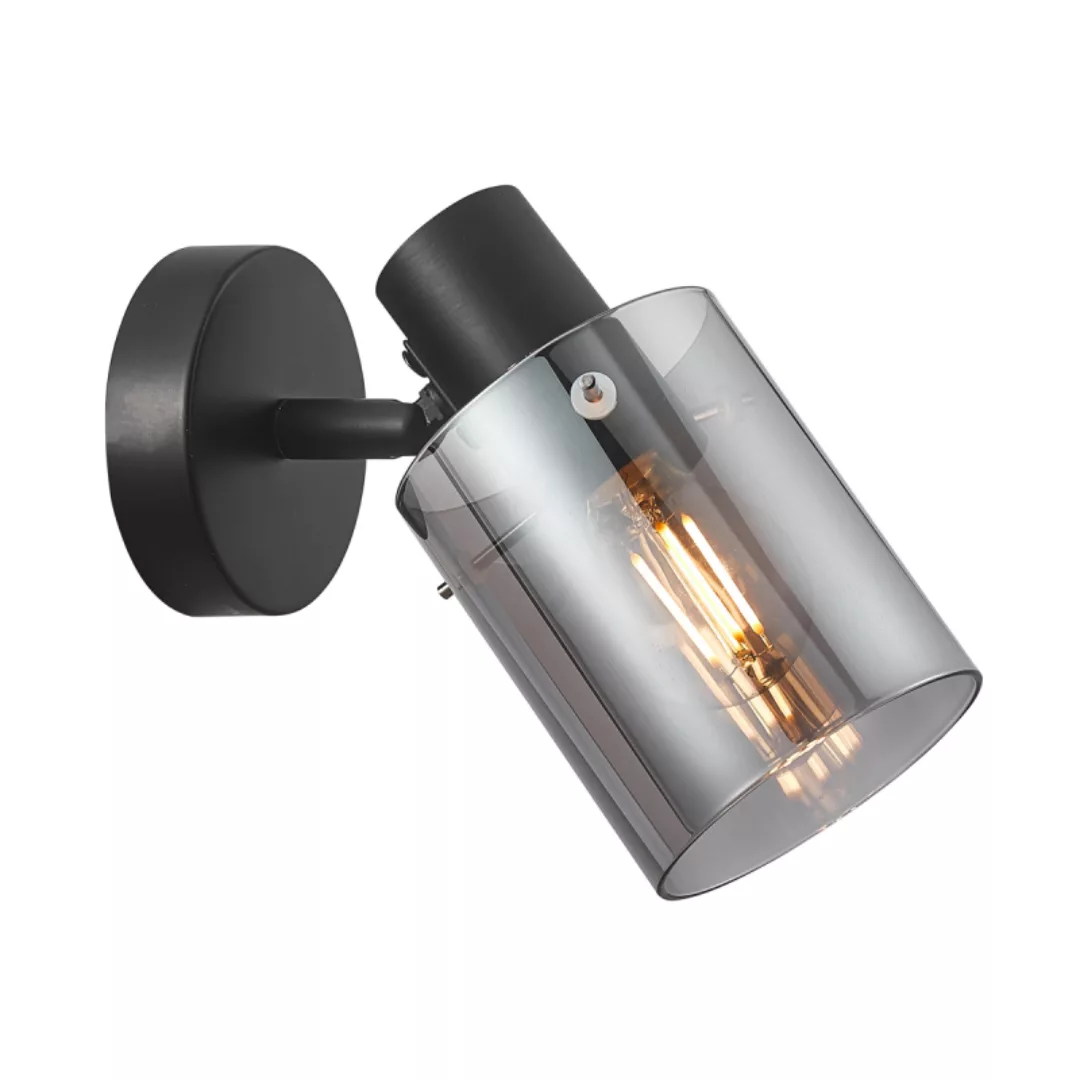 Wandlampe Sardo SPL-5581-1-BK-SG günstig online kaufen