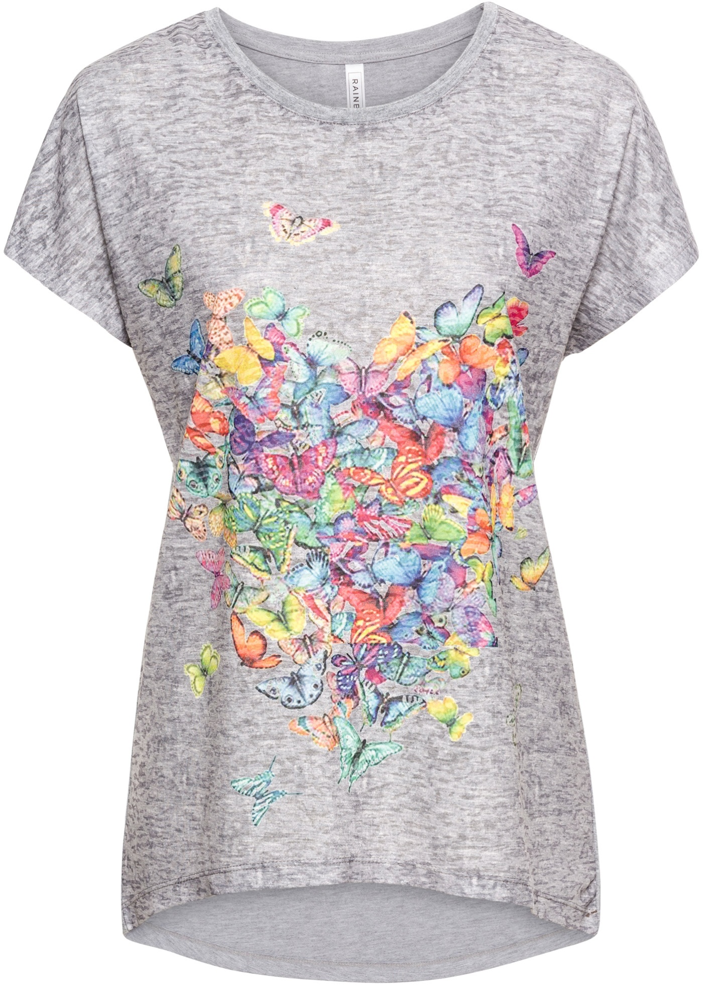Shirt mit Schmetterlingsdruck günstig online kaufen