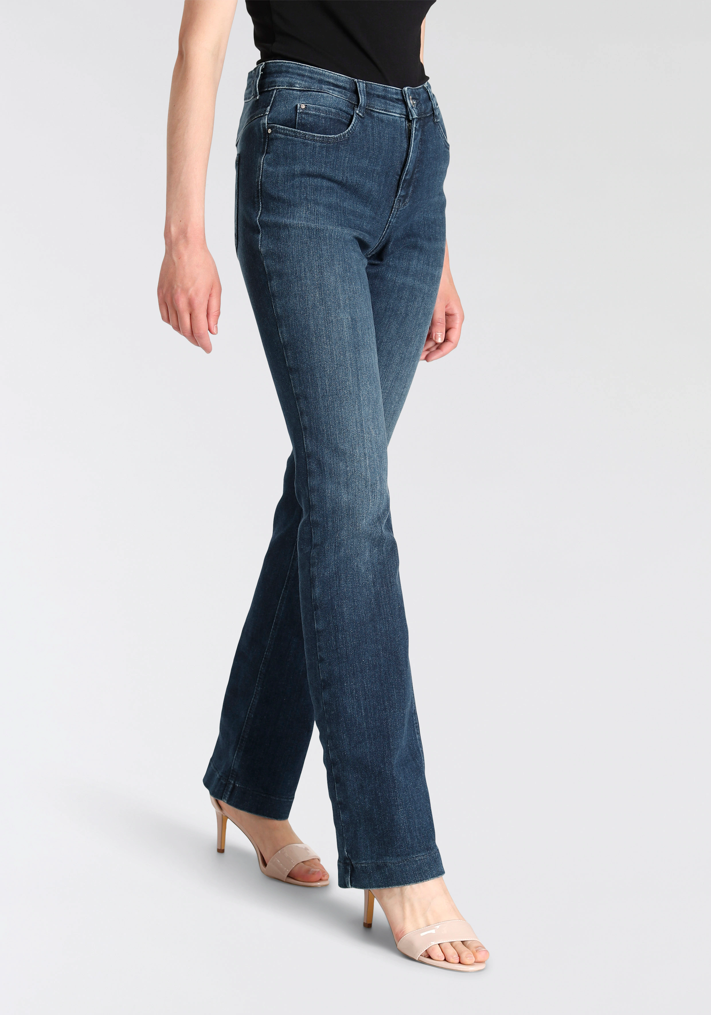 MAC Weite Jeans Dream Wide authentic mit formendem Shaping-Effekt günstig online kaufen