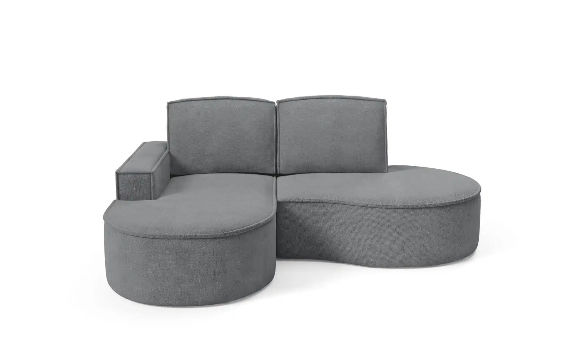 Ecksofa  Flow ¦ grau ¦ Maße (cm): B: 210 H: 88 Polstermöbel > Sofas > Eckso günstig online kaufen