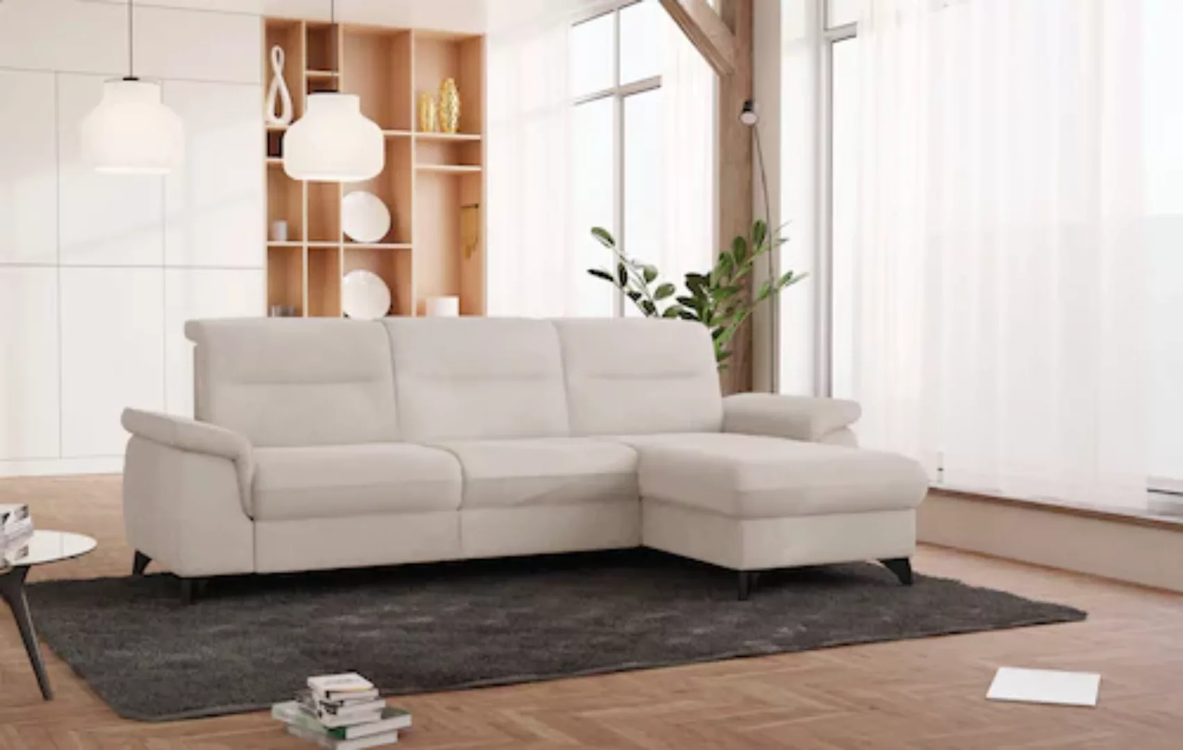 sit&more Ecksofa »Astoria L-Form«, wahlweise mit motorischer Relaxfunktion günstig online kaufen
