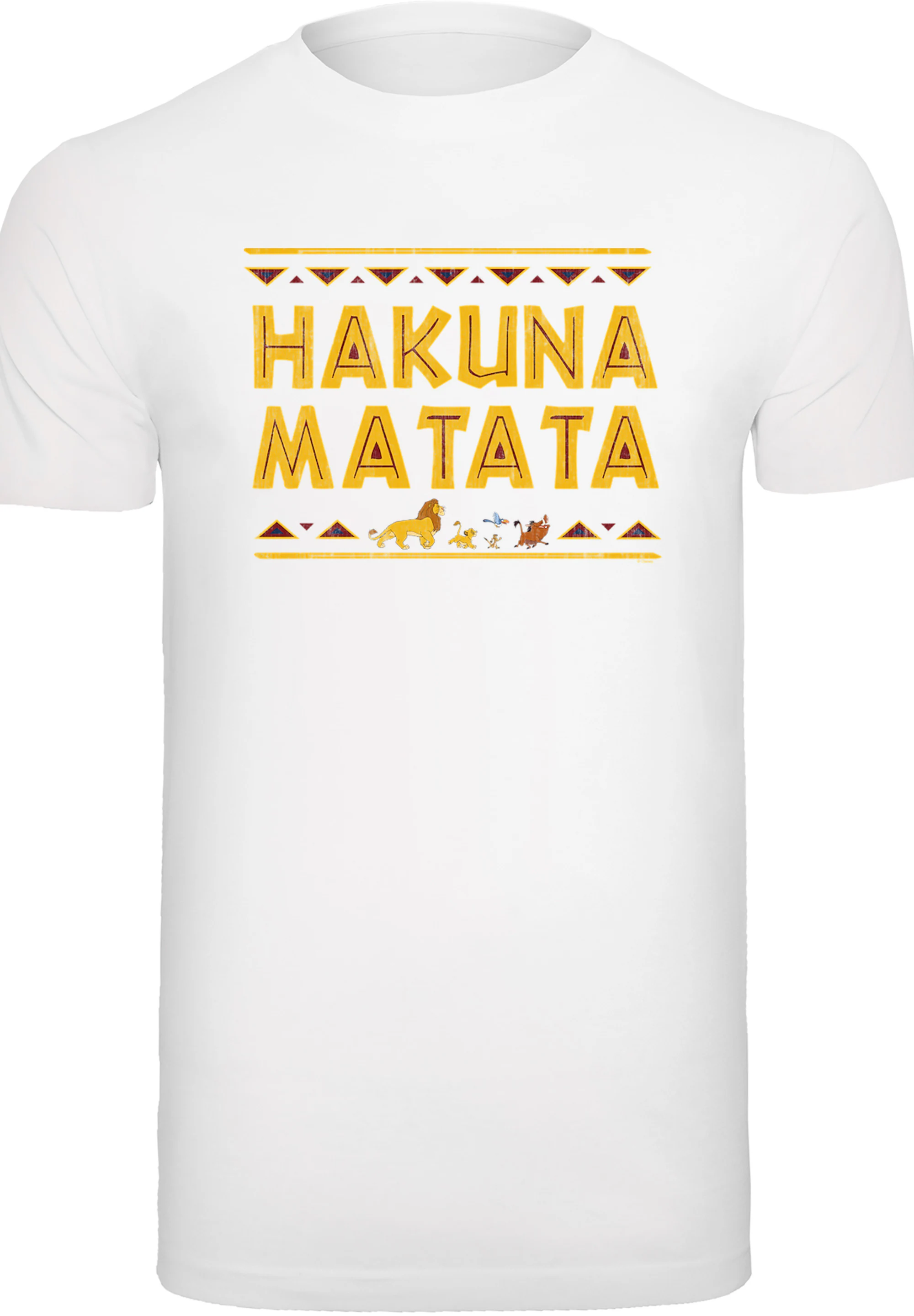 F4NT4STIC T-Shirt "Disney König der Löwen Hakuna Matata", Herren,Premium Me günstig online kaufen