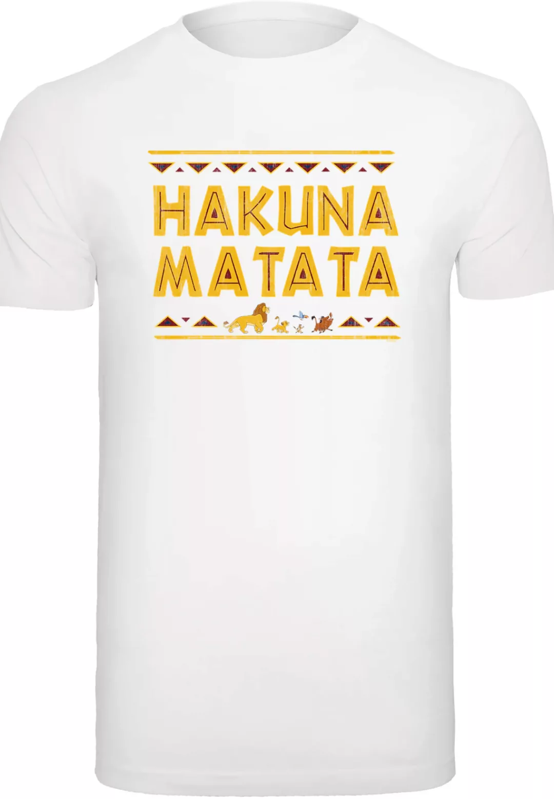 F4NT4STIC T-Shirt "Disney König der Löwen Hakuna Matata", Herren,Premium Me günstig online kaufen