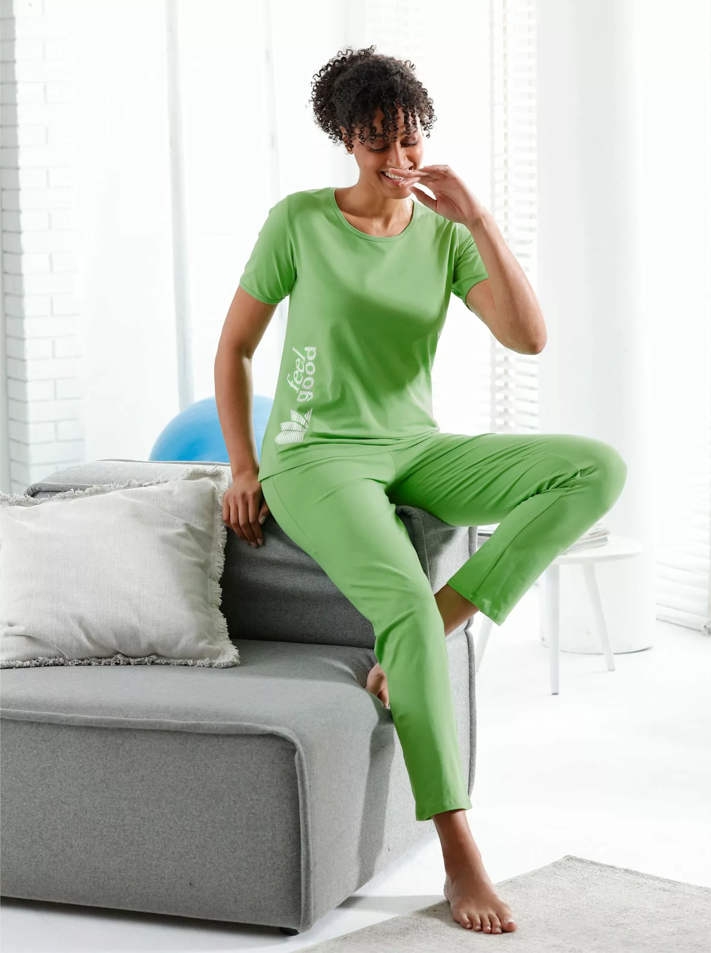feel good Kurzarmshirt "Shirt", (1 tlg.) günstig online kaufen