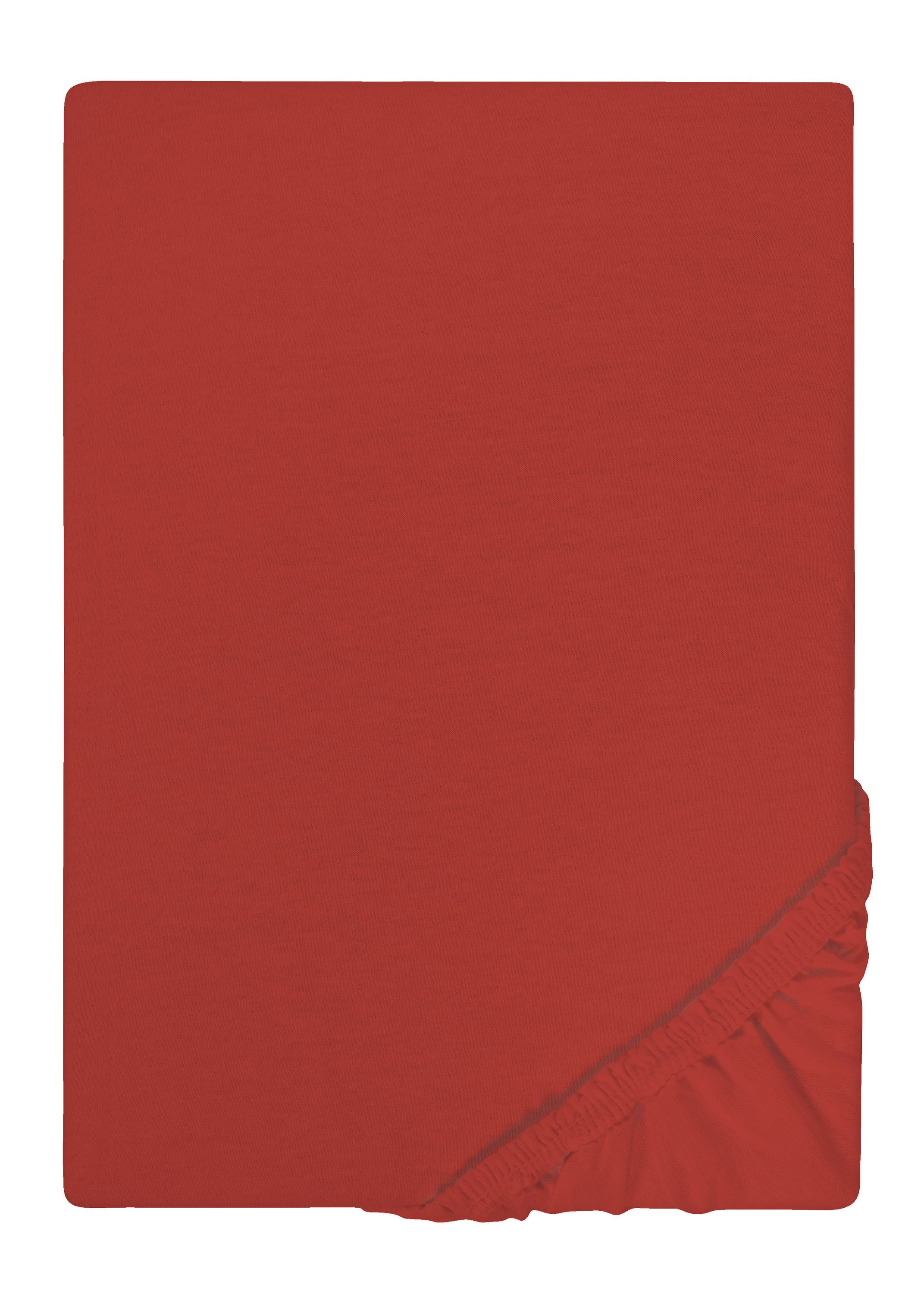 Biberna Spannbettlaken Spannbetttuch Jersey, Jersey, Gummizug: günstig online kaufen