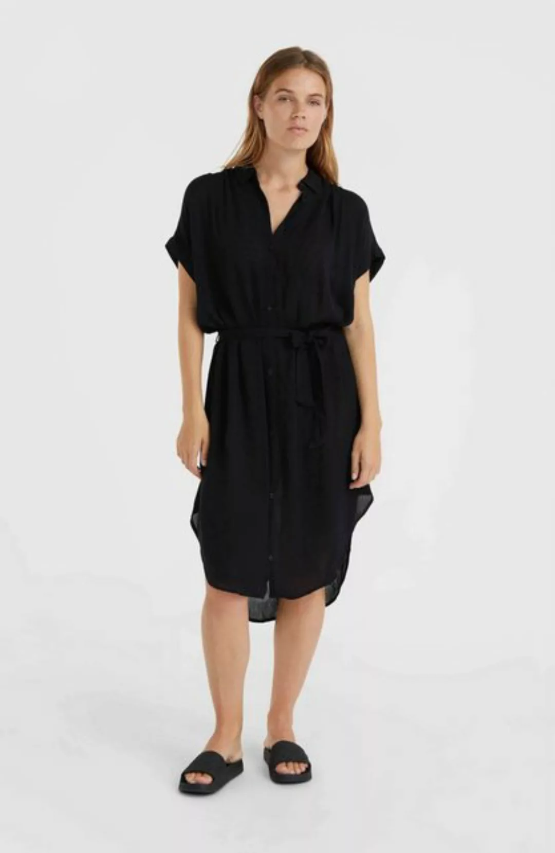 O'Neill Sommerkleid O`NEILL Blusenkleid Cali Beach Schwarz M günstig online kaufen