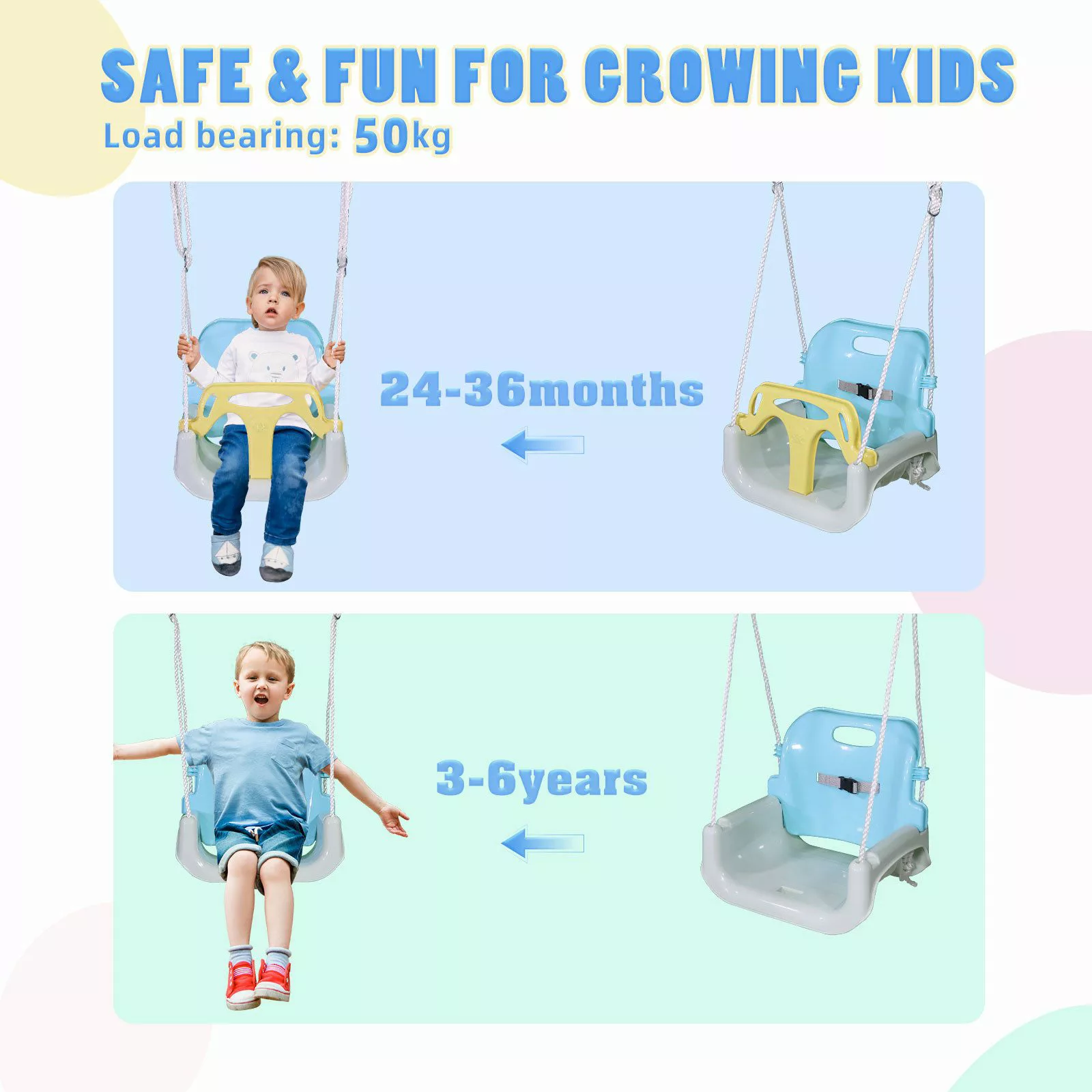 CCLIFE Schaukelgestell CCLIFE Babyschaukel mit Schaukelgestell günstig online kaufen