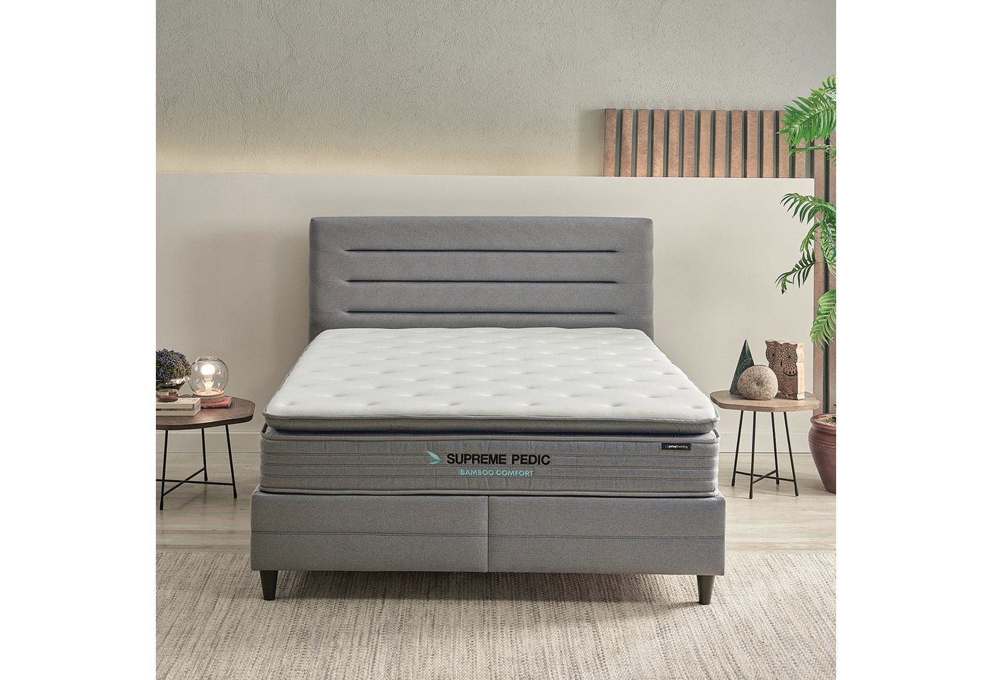 Pointhome Boxspringbett Set Yatas Bedding Supreme Pedic, Schlafzimmerbett, günstig online kaufen