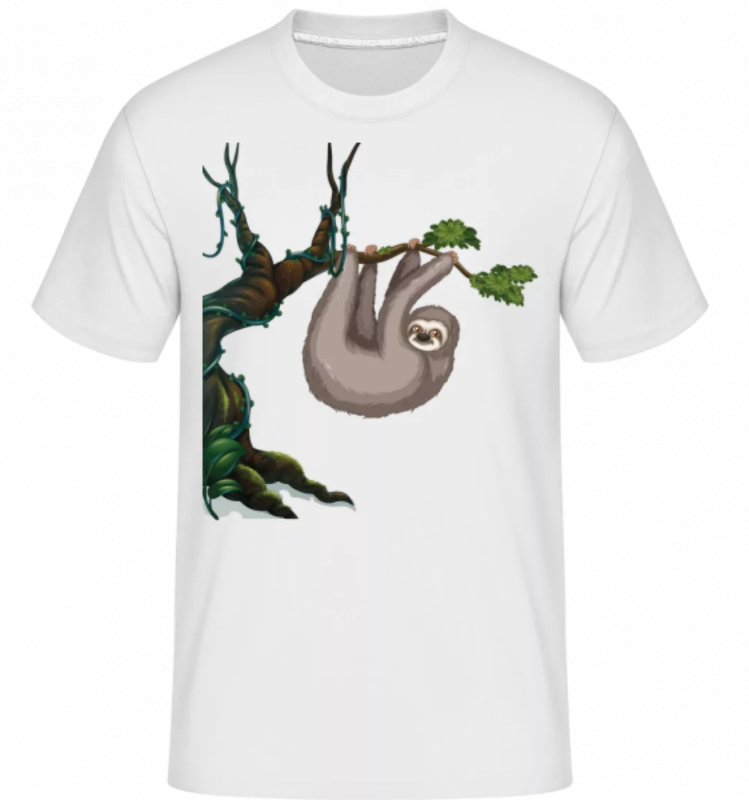 Faultier Hängt Am Baum · Shirtinator Männer T-Shirt günstig online kaufen