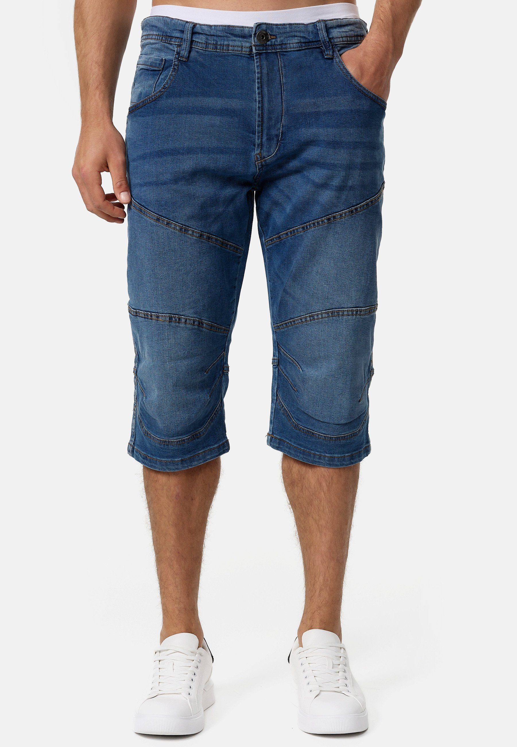 Indicode 3/4-Jeans Fortune 3/4 Jeansshorts mit günstig online kaufen