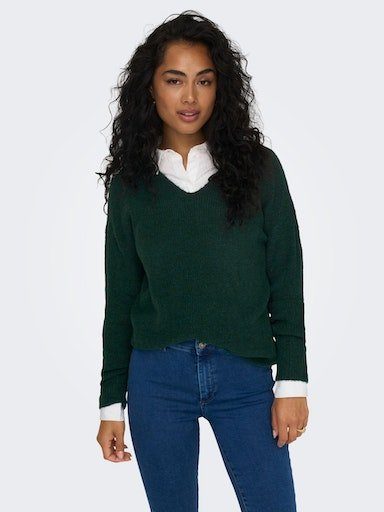 ONLY V-Ausschnitt-Pullover ONLCAMILLA V-NECK L/S PULLOVER günstig online kaufen