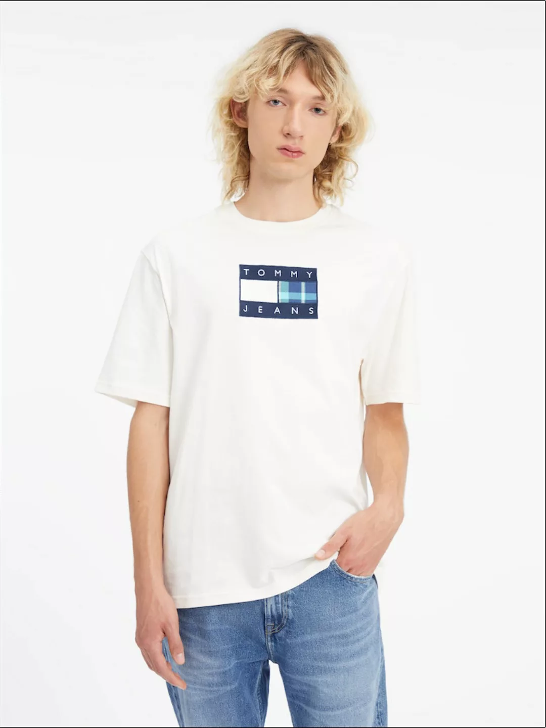 Tommy Jeans Herren T-Shirt Dm0dm15651 günstig online kaufen