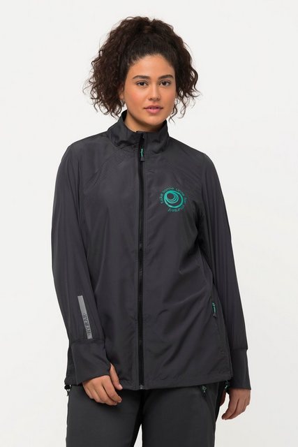 Ulla Popken Funktionsjacke HYPRAR Jacke leicht Stehkragen Tunnelzug recycel günstig online kaufen