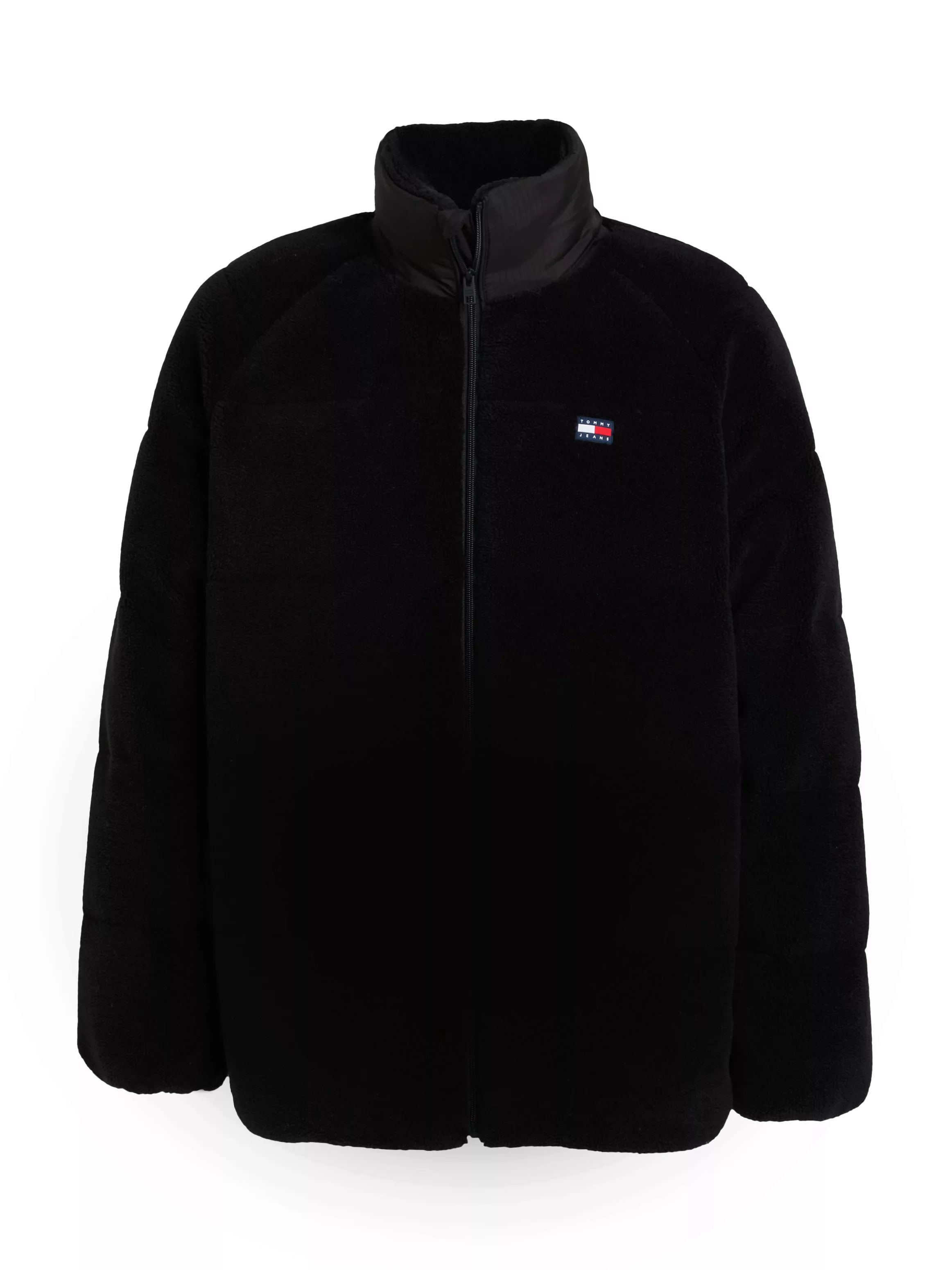 Tommy Jeans Fleecejacke "TJM POLY TEDDY PUFFER EXT", besticktes Markenlogo günstig online kaufen