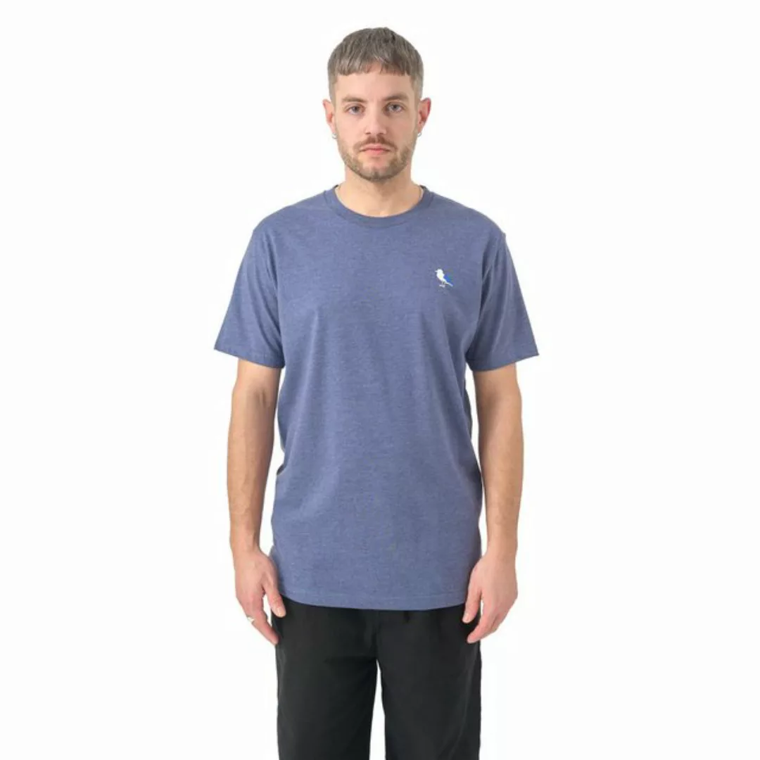Cleptomanicx T-Shirt Embro Gull - heather estate blue günstig online kaufen