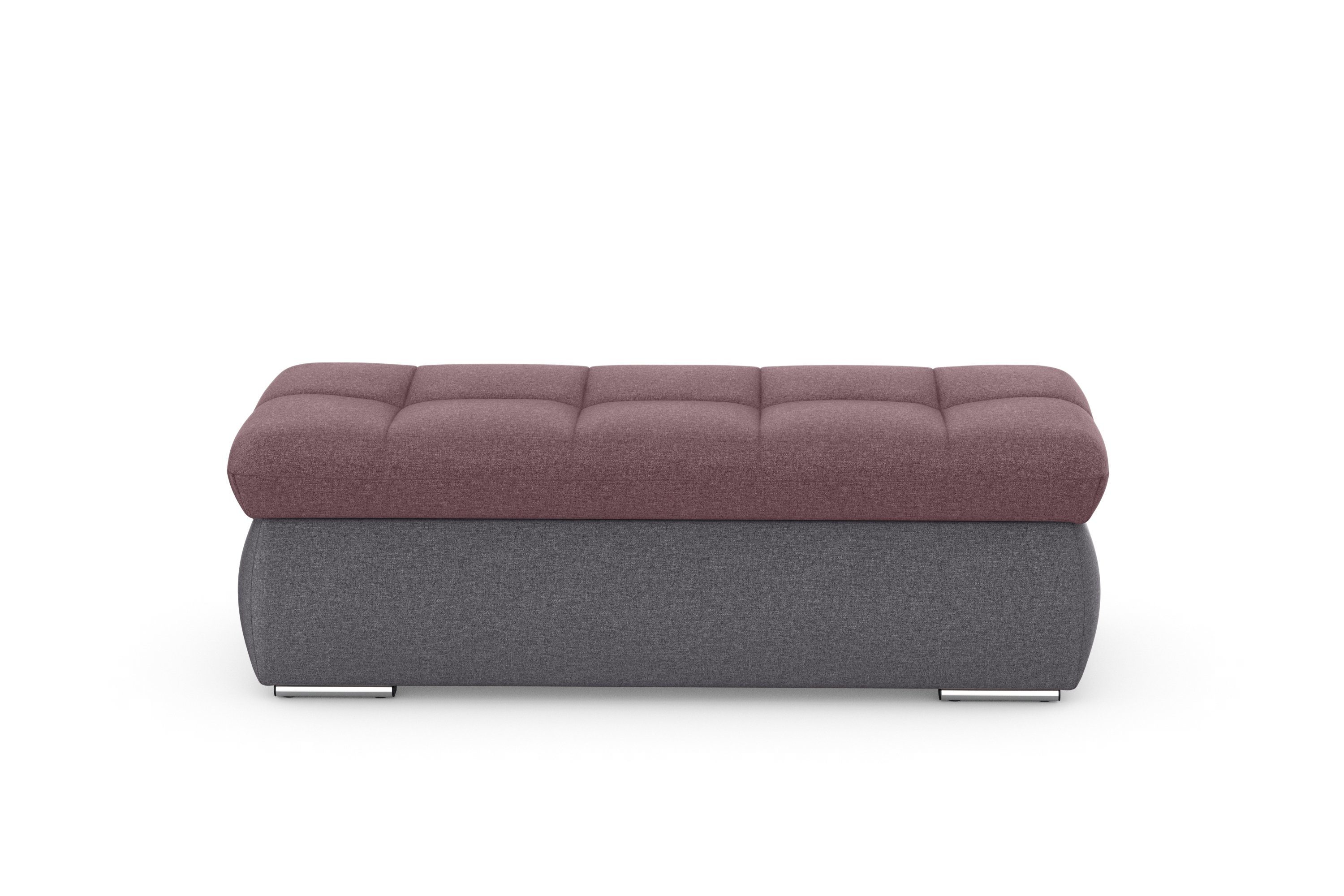 DOMO collection Polsterhocker "Moric", inklusive Stauraum günstig online kaufen