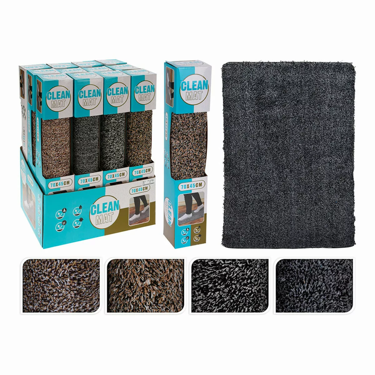Fußmatte Clean Mat (70 X 45 Cm) günstig online kaufen