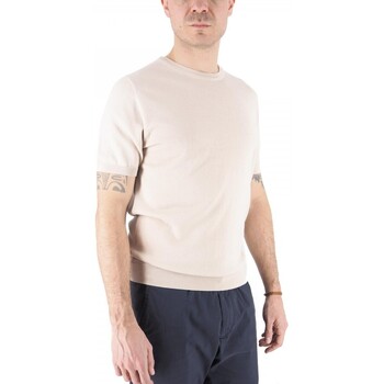 Devid Label  T-Shirts & Poloshirts Monterosso Sand T-Shirt günstig online kaufen