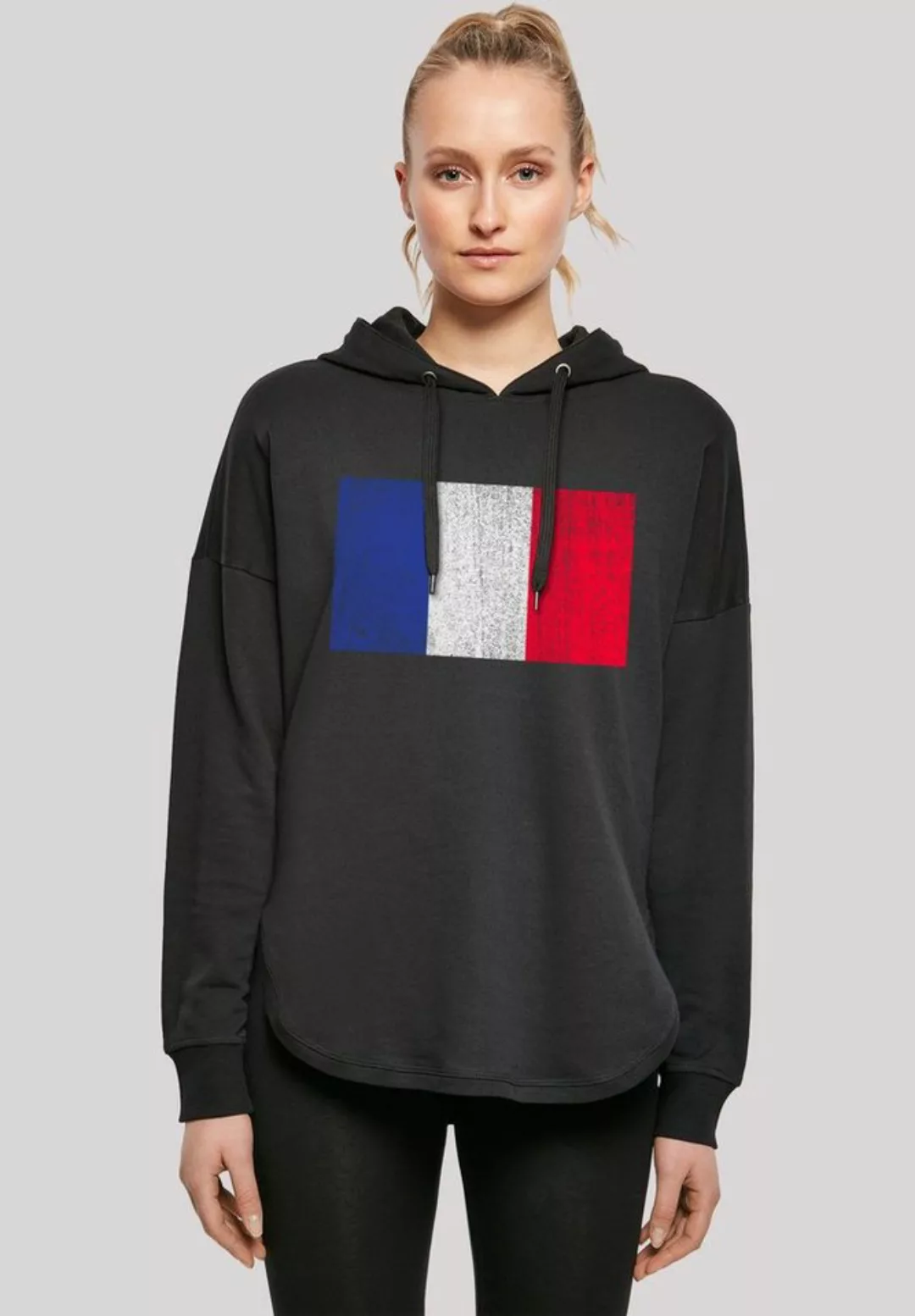 F4NT4STIC Kapuzenpullover "France Frankreich Flagge distressed", Print günstig online kaufen