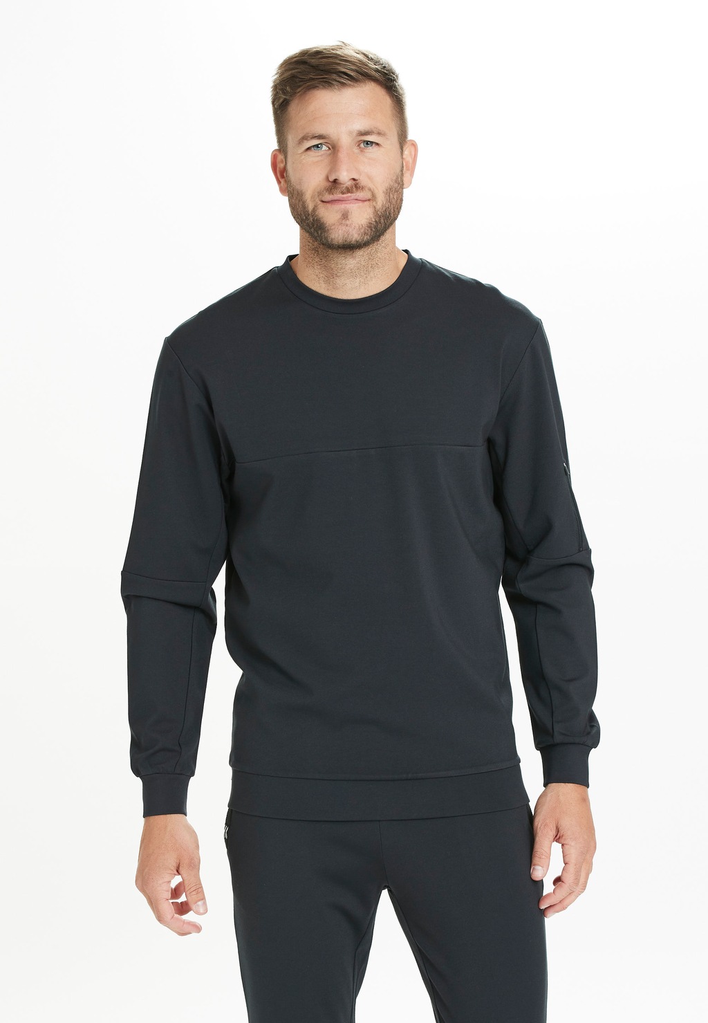 Virtus Sweatshirt Leislon M Crew Neck mit praktischer Ärmeltasche günstig online kaufen