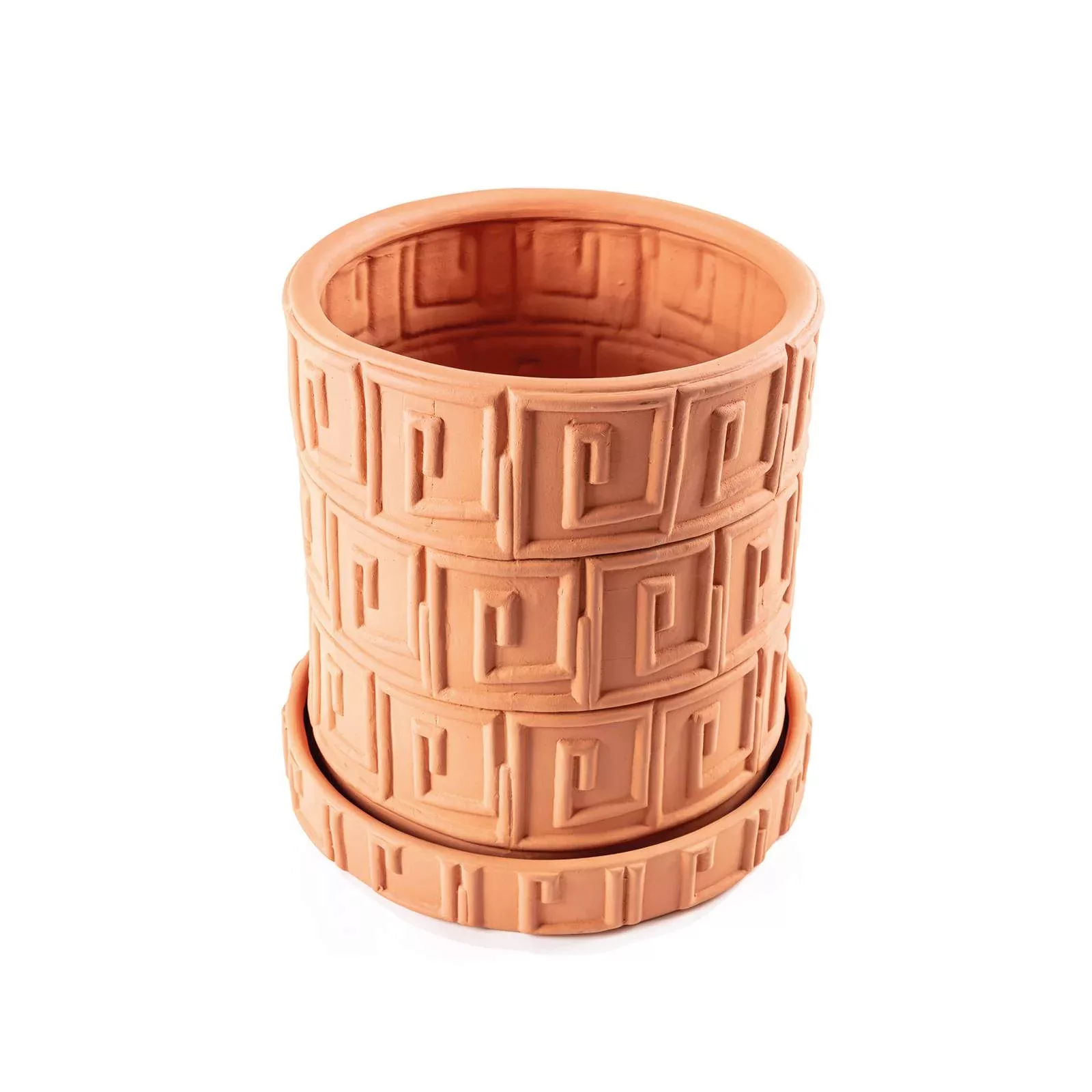 SELETTI Vase Magna Graecia Greca, Untersetzer, Terracotta günstig online kaufen