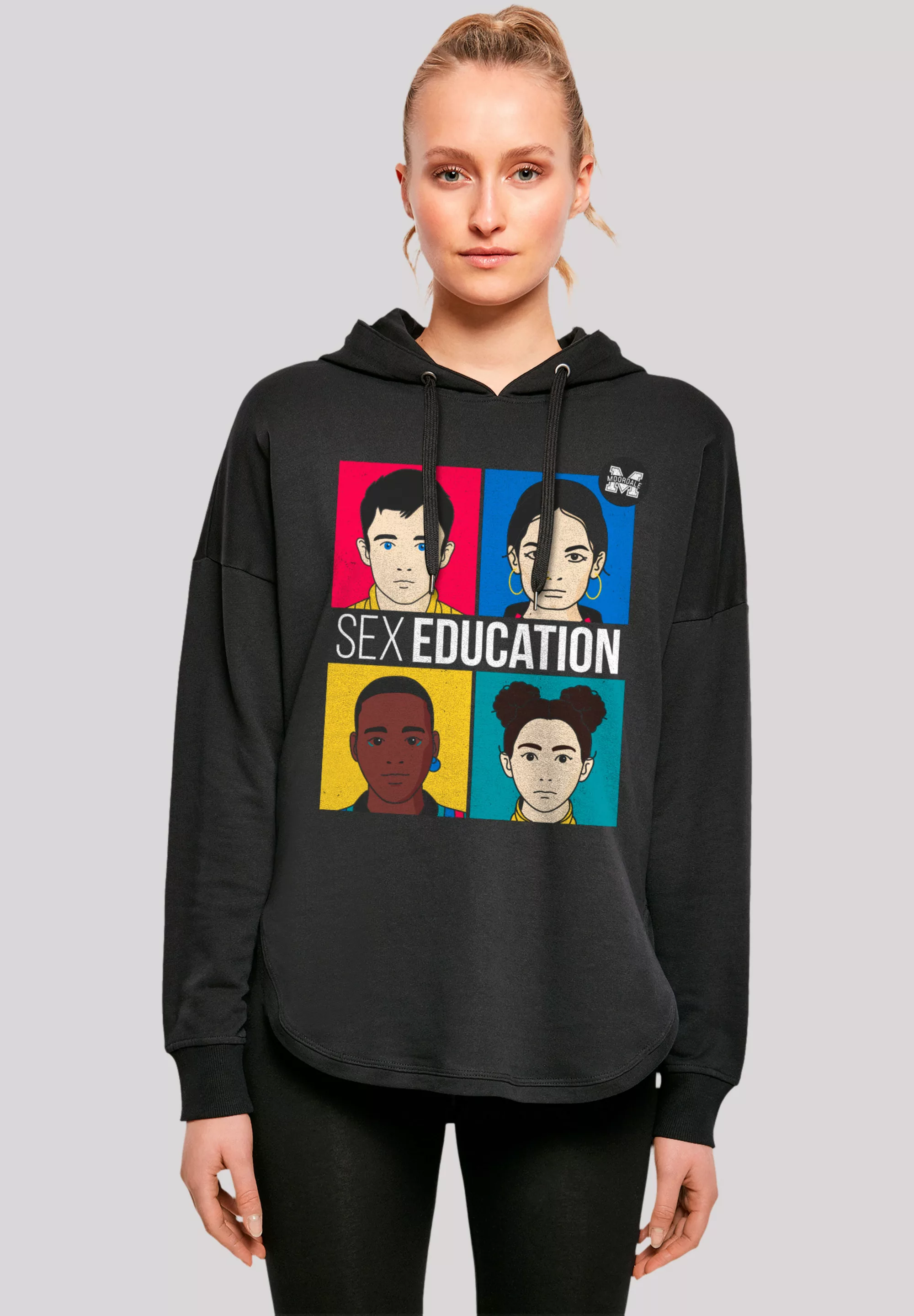 F4NT4STIC Kapuzenpullover "Sex Education Teen Illustrated Netflix TV Series günstig online kaufen