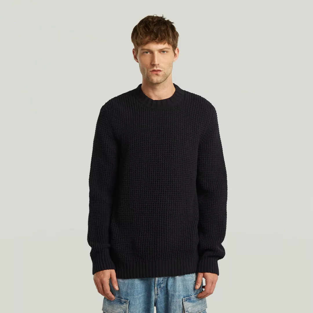 G-STAR Strickpullover "Chunky Knit", im Regula Fit mit Rundhals günstig online kaufen