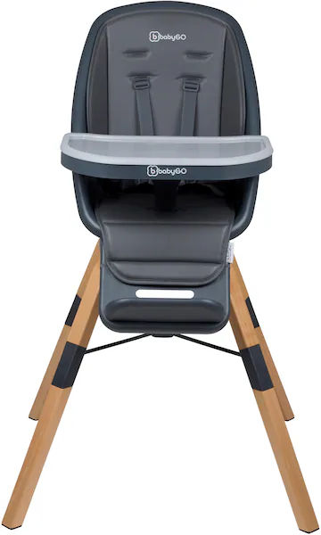BabyGo Hochstuhl »Carou, grau«, Sitz um 360Â° drehbar günstig online kaufen