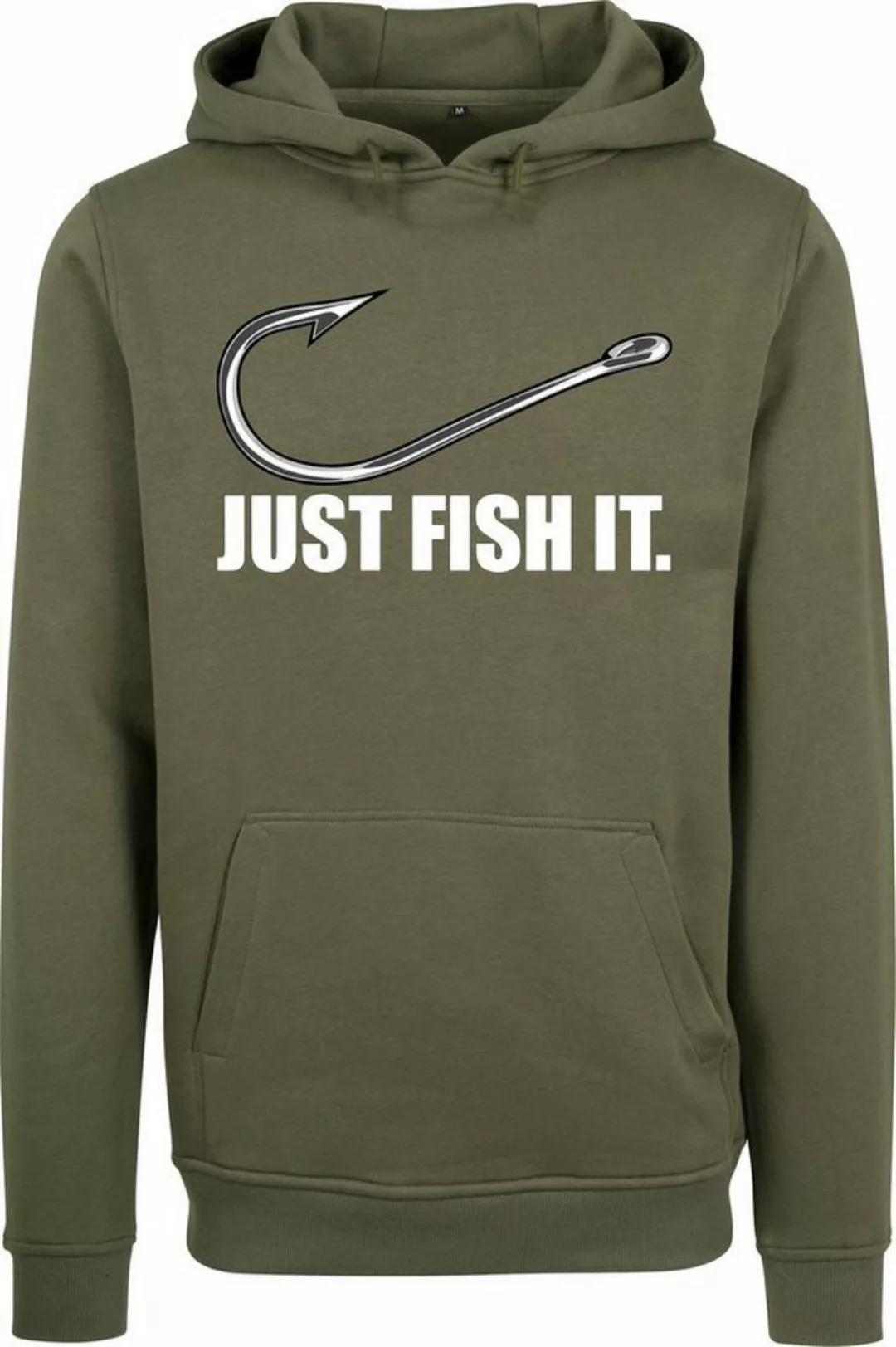 Baddery Kapuzenpullover Angler Hoodie: "Fish it" - Angelkleidung Angel Zube günstig online kaufen