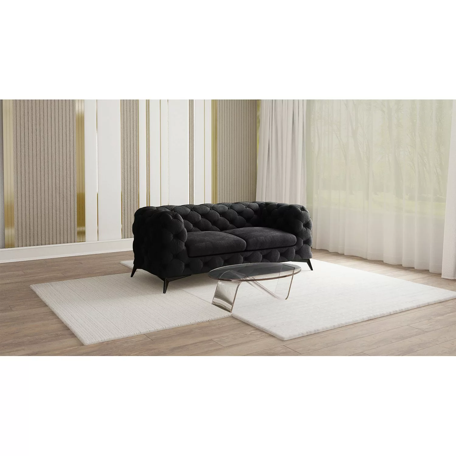 home24 Sofa Laviva I (2-Sitzer) günstig online kaufen