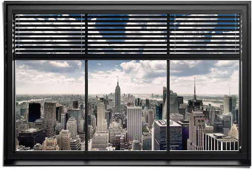 Reinders! Poster »New York Fensterblick«, (1 St.) günstig online kaufen