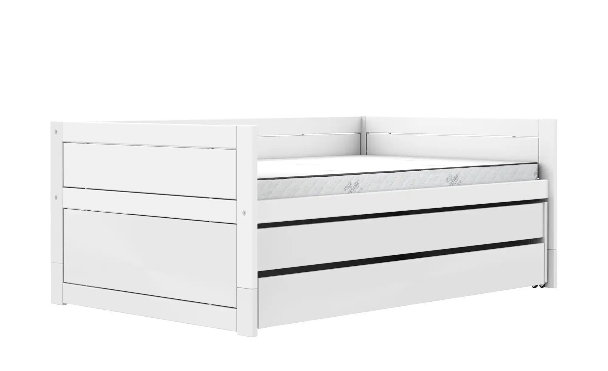 Lifetime Kojenbett mit Gästebett und Stauraum 120cm  Basis ¦ weiß ¦ Maße (c günstig online kaufen