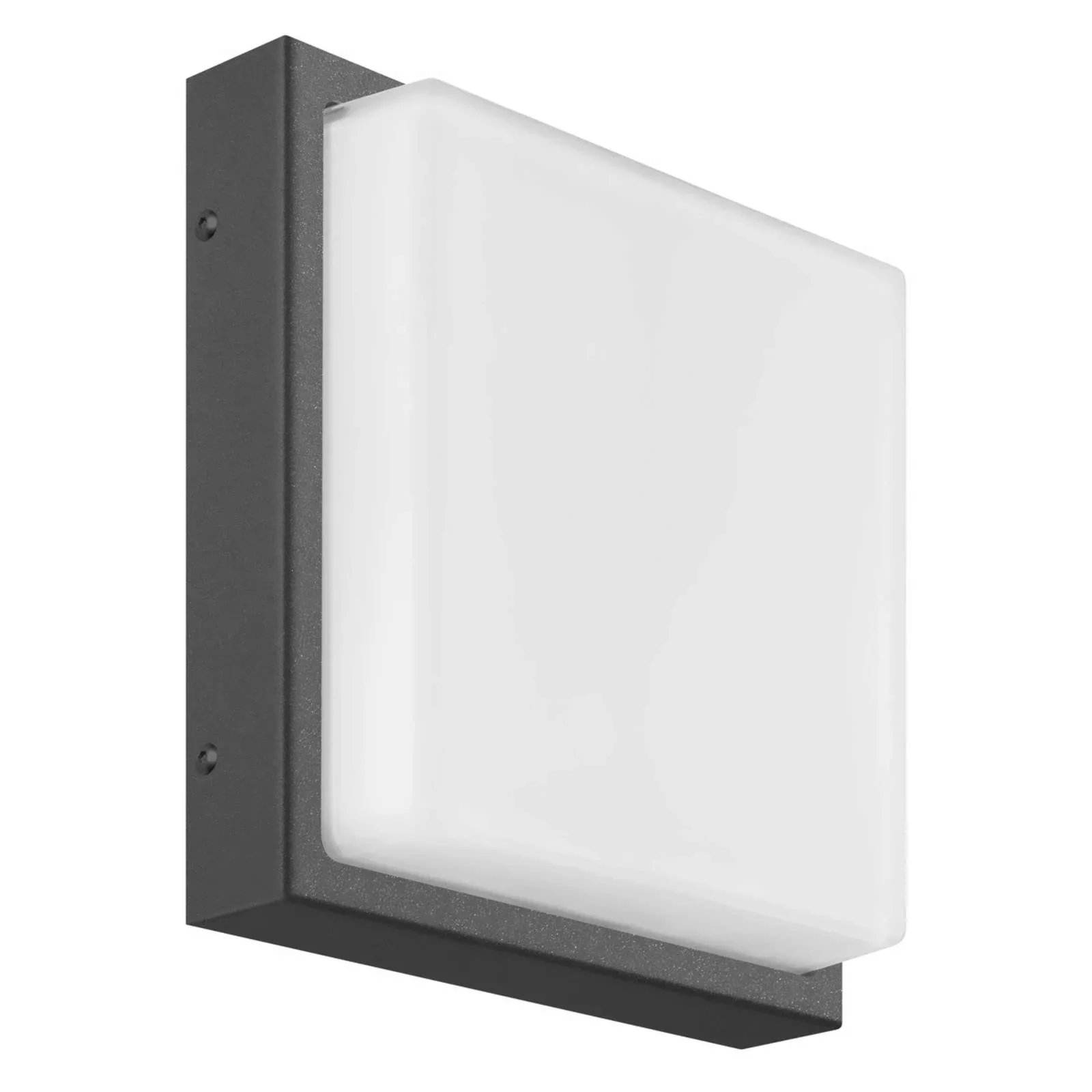 LED Wandleuchte A-310562, Graphit, 13W, 910lm, 3000K, Aluguss, Opalglas, IP günstig online kaufen