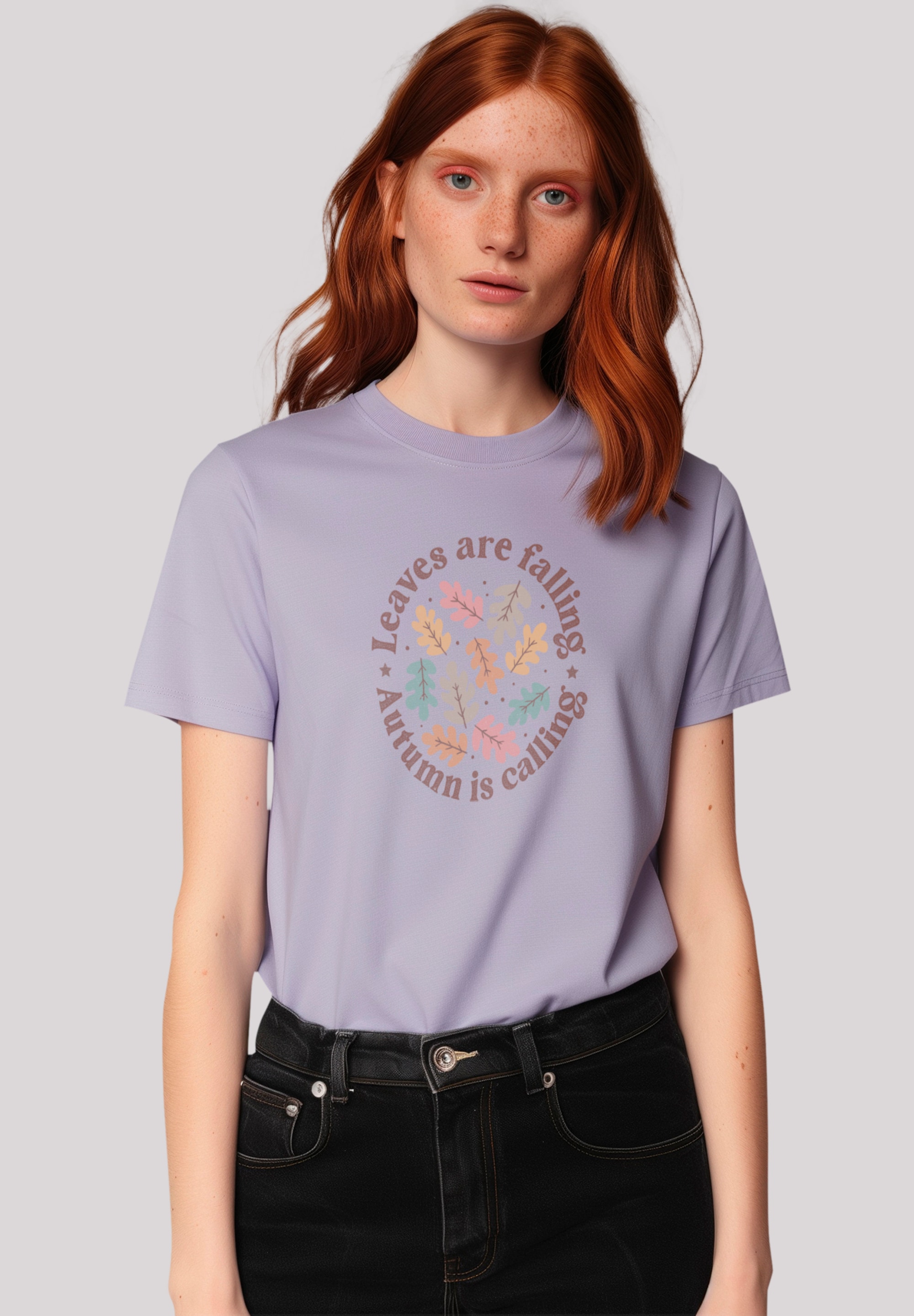 F4NT4STIC T-Shirt "Leaves are falling Autumn is calling", Premium Qualität günstig online kaufen