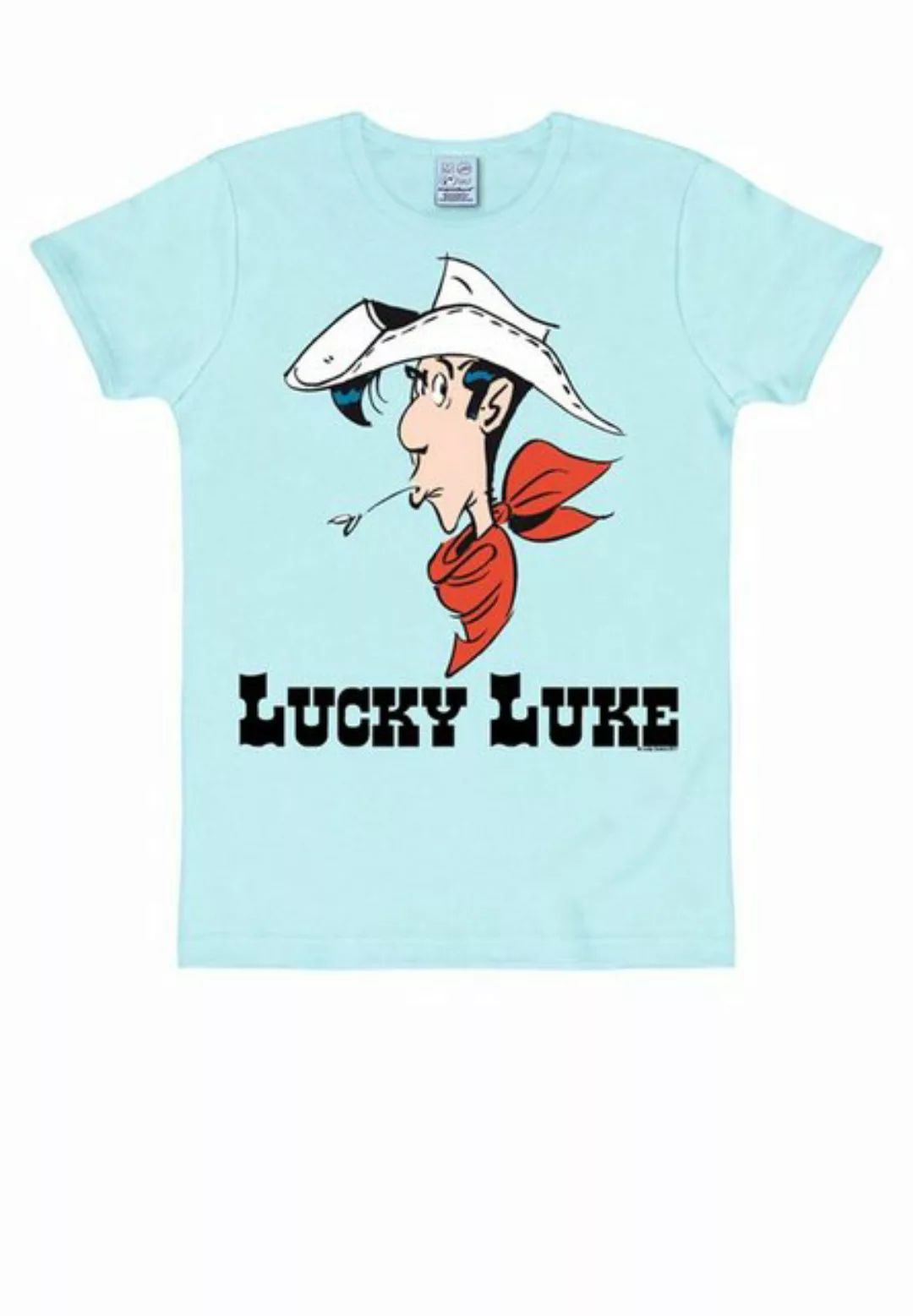 LOGOSHIRT T-Shirt "Lucky Luke Portrait", mit Lucky Luke-Print günstig online kaufen