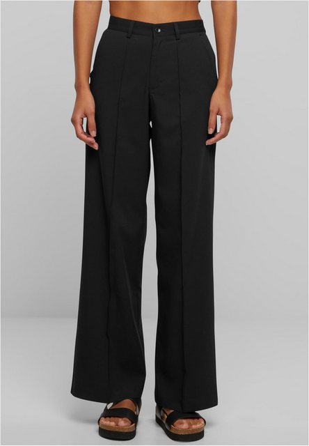 URBAN CLASSICS Stoffhose "Urban Classics Damen Ladies Wide Pleated Pants", günstig online kaufen