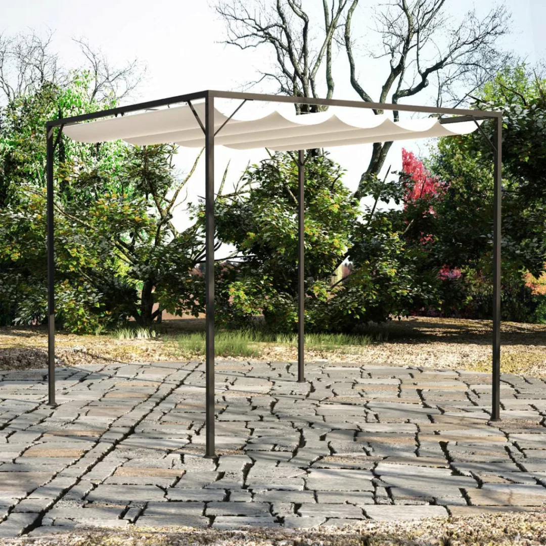 Gartenpavillon Mit Versenkbarem Dach günstig online kaufen