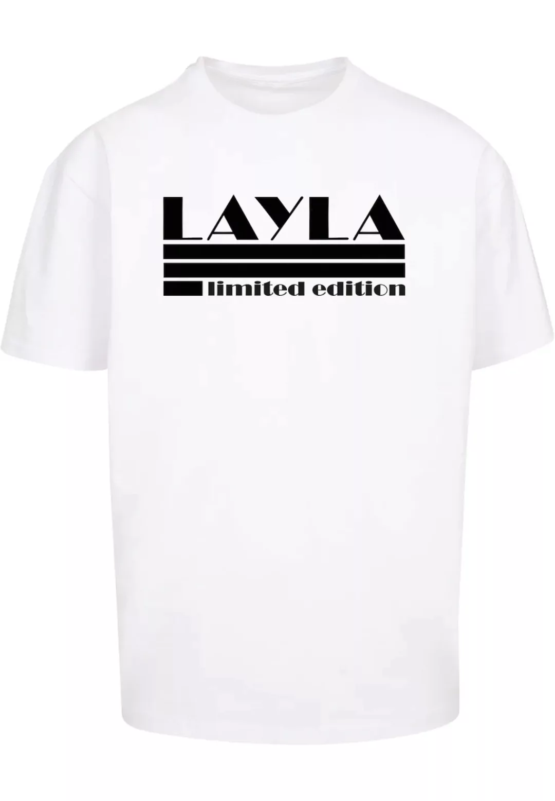 Merchcode T-Shirt "Merchcode Herren Layla - Limited Edition Oversize Tee" günstig online kaufen