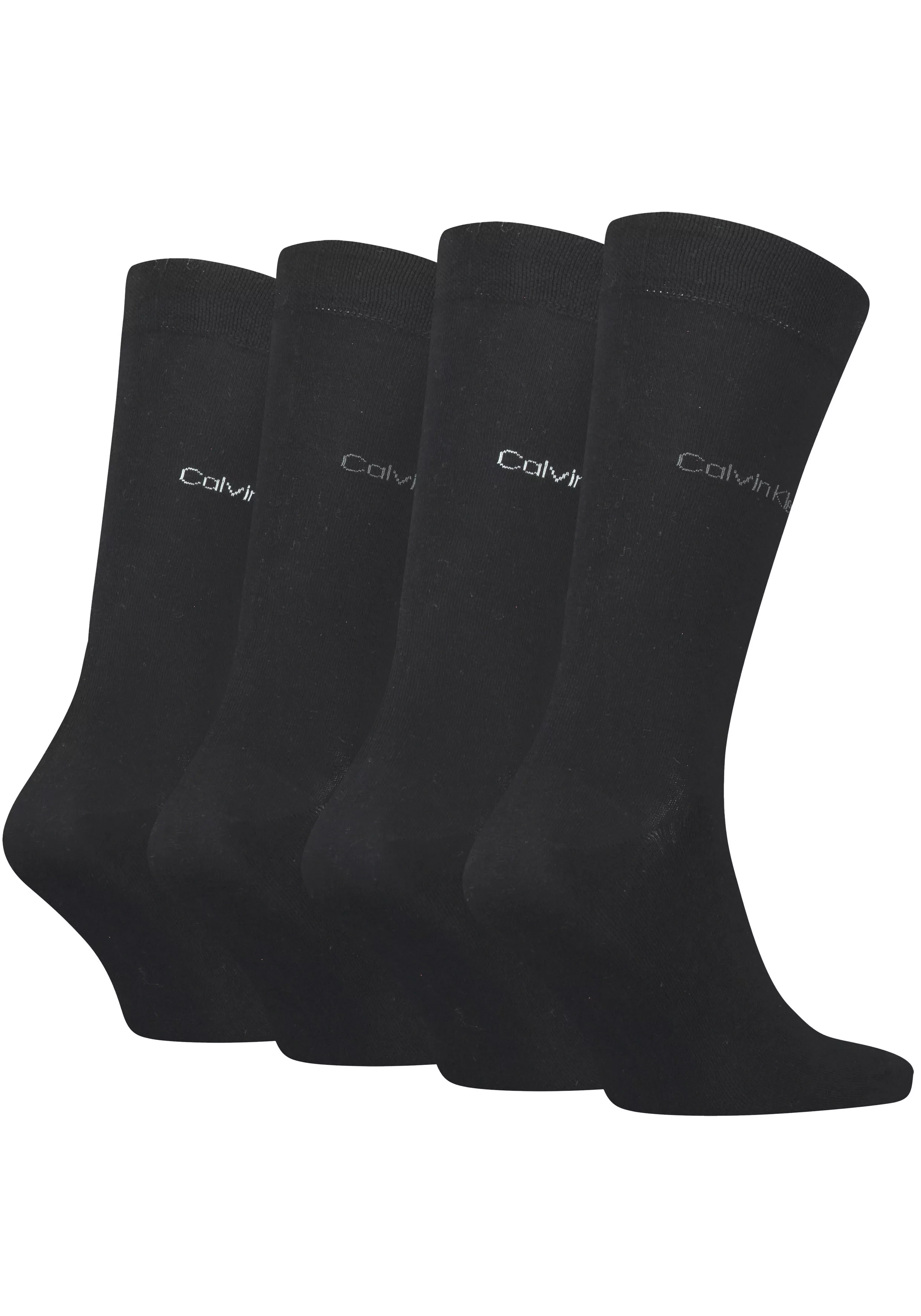 Calvin Klein Socken, (Packung, 4er-Pack), mit elegantem Logodesign günstig online kaufen