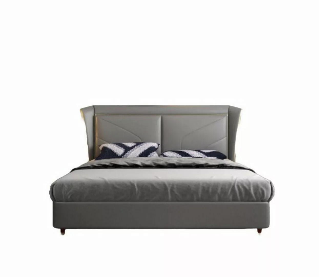 JVmoebel Bett, Bett Polster Design Luxus Doppel Hotel Betten Ehe 180x200cm günstig online kaufen