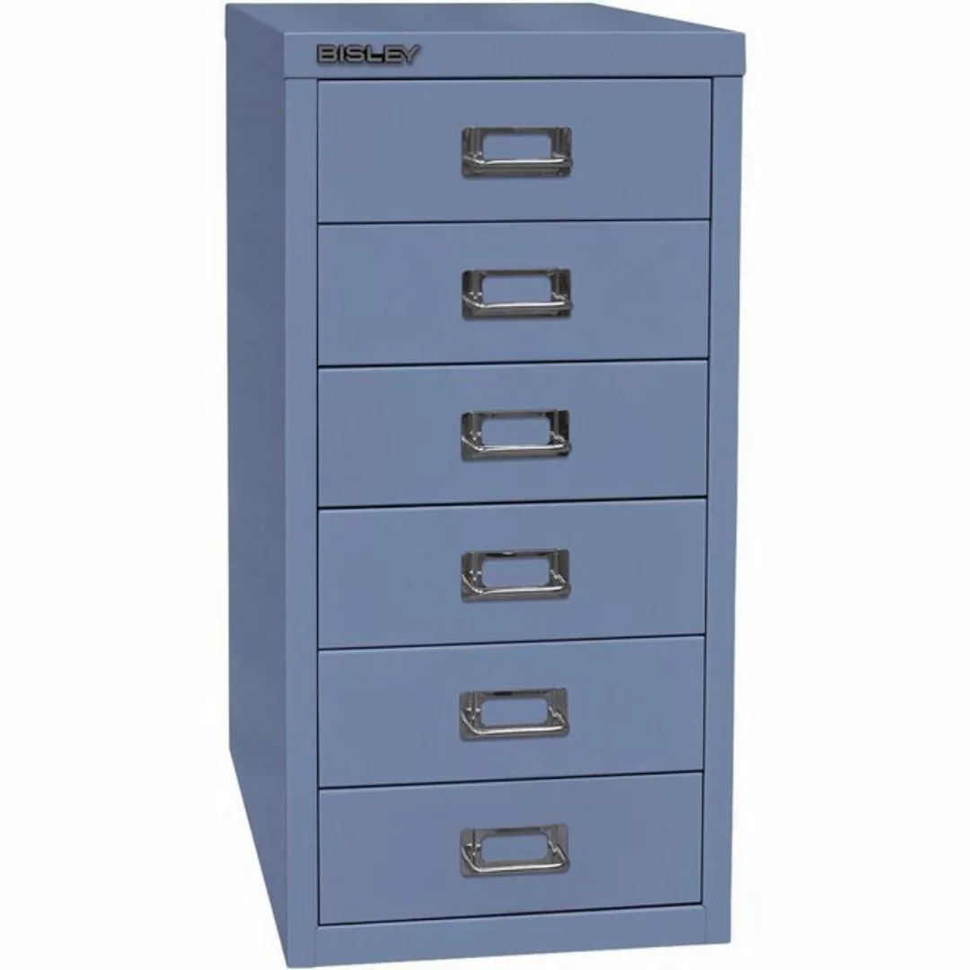 Bisley Beistellschrank MultiDrawer Schrank aus Stahl, 6 Schubladen, ohne So günstig online kaufen