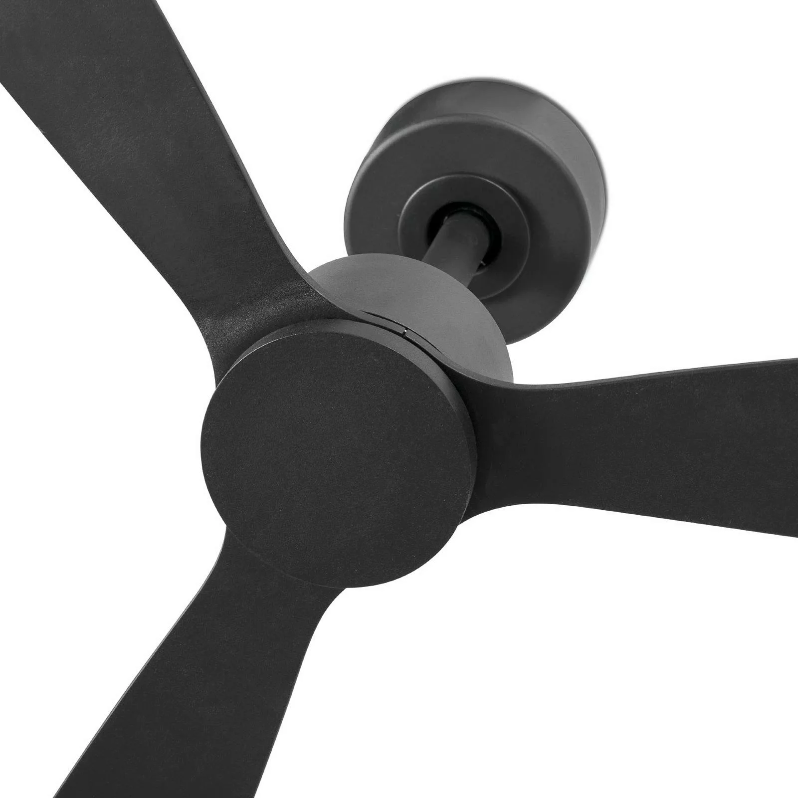 Deckenventilator Amelia, DC-Motor 3 Flügel schwarz günstig online kaufen