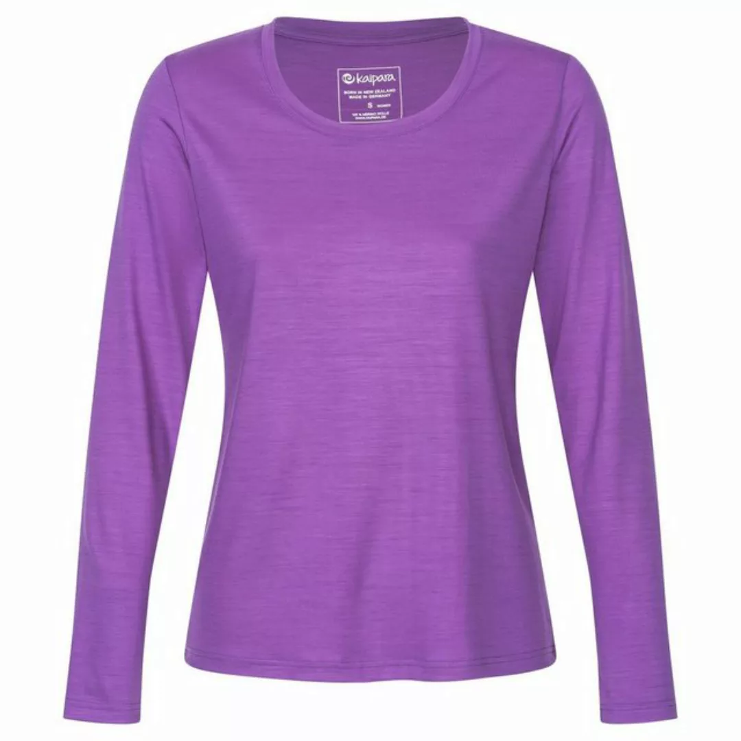 Kaipara - Merino Sportswear Langarmshirt URBAN Merino Longsleeve Damen Regu günstig online kaufen