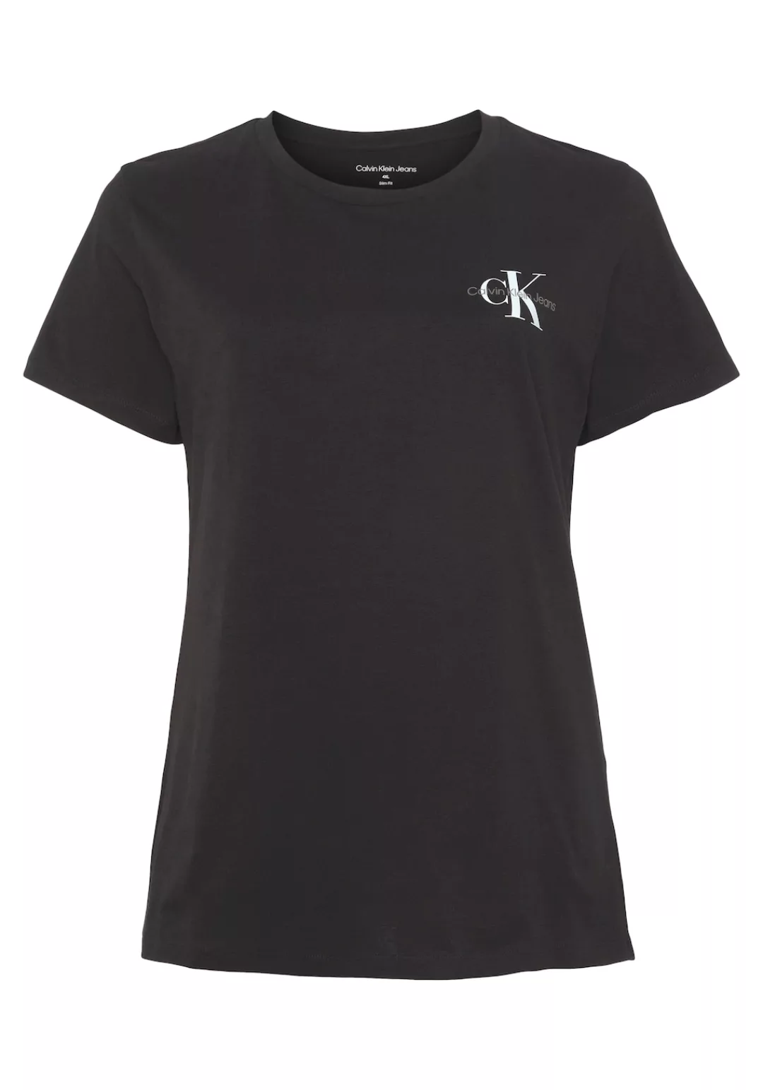 Calvin Klein Jeans Plus T-Shirt PLUS MONOLOGO TWO PACK in Großen Größen mit günstig online kaufen