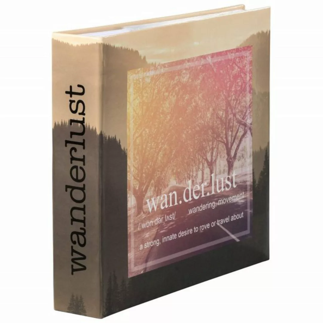 Hama Fotoalbum Foto-Album Wanderlust Foto-Buch 100x Seiten, 200 Bilder 10x1 günstig online kaufen
