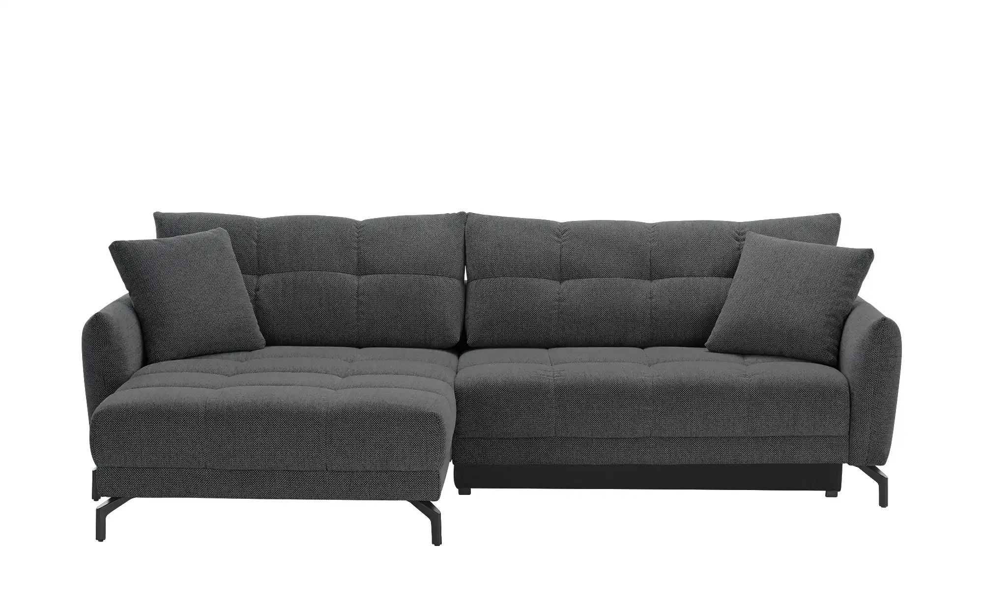 bobb Ecksofa   Casandra de Luxe ¦ grau ¦ Maße (cm): B: 284 H: 91 T: 191 Pol günstig online kaufen