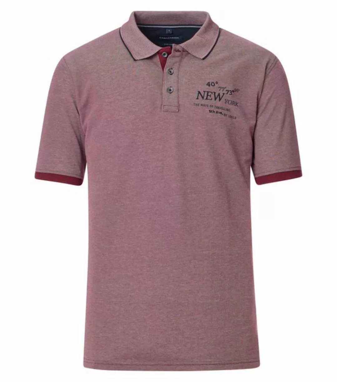 CASAMODA Poloshirt CASAMODA Polo-Shirt uni günstig online kaufen